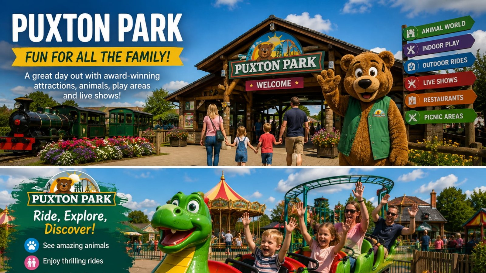 Puxton Park Guide: Tickets, Animals, Activities, Map & Visitor Tips